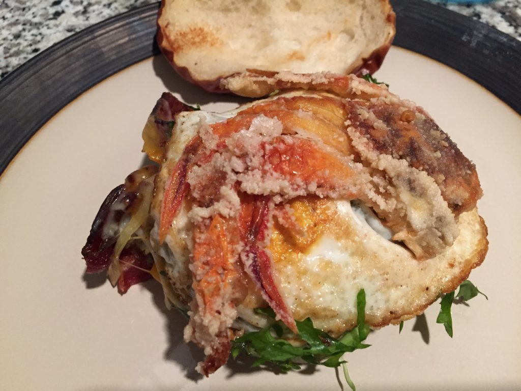 The Kinmont - Soft Shell Crab Burger